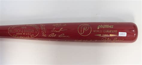 Lot Detail - 1980 Phillies Commemorative World Series Champions Bat