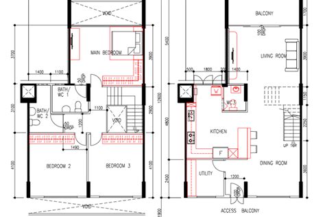 Executive Maisonette Floorplan | Interior Design Singapore | Interior Design Ideas