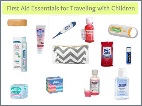 First Aid Travel Essentials - Children | Travel | Pinterest | Vacation, Florida holiday and Road ...