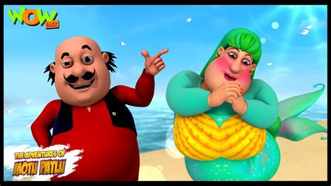 Wow Kidz Motu Patlu in Hindi - Hindi Cartoon for Kids - Mermaid Ka Rahasya - As seen on ...