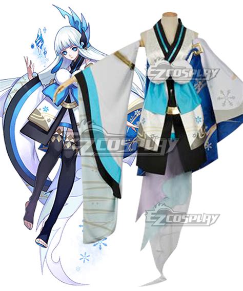 Onmyoji Yuki Onna Default Cosplay Costume