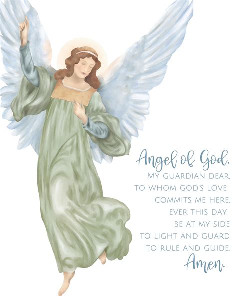 Guardian Angel Prayer, Catholic Prayer, Prayer to Guardian Angel ...