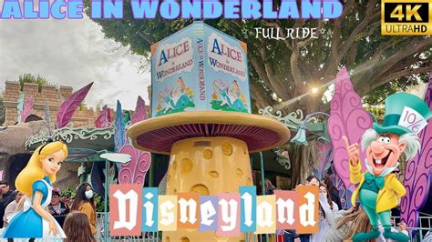 Alice in Wonderland Ride in Disneyland - YouTube