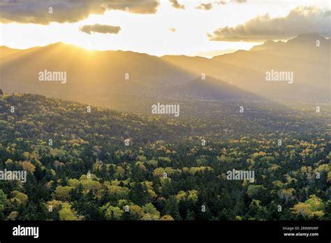 Mikuni Pass in Autumn Stock Photo - Alamy