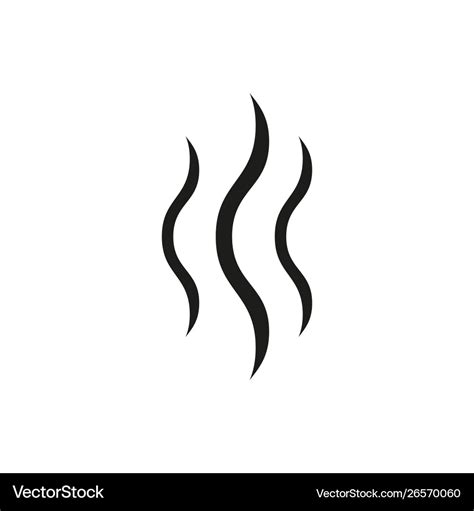 Smoke icon simple Royalty Free Vector Image - VectorStock