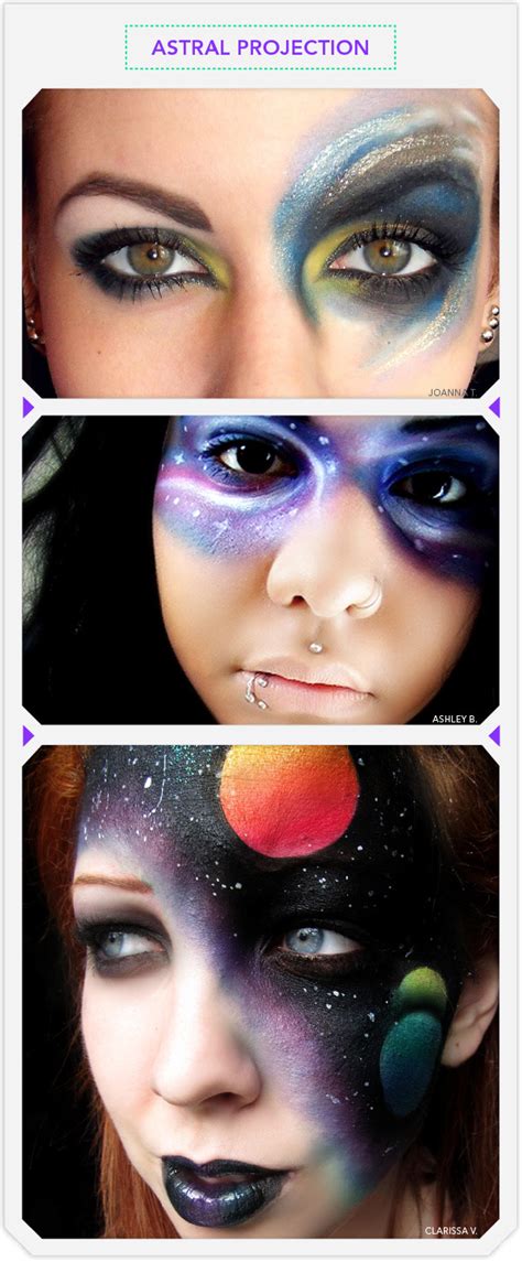 Astral Projection: The Coolest Galactic Face Makeup | Beautylish