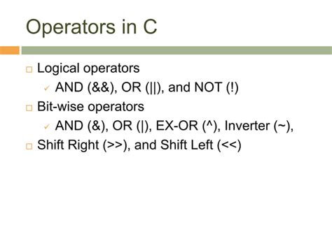 Intel 8051 Programming in C | PPT