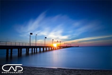 Sunset-Behind-Frankston-Pier-Mornington-Peninsula-motion-blur-2013-#Landscape Gallery | Cad ...