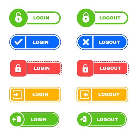 Login Button Images - Free Download on Freepik