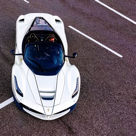 Josh Cartu's White LaFerrari Aperta Is Simply Breathtaking