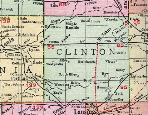 Pin on Historic Michigan County Maps