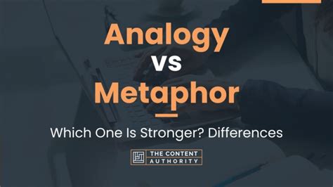 Analogy vs Metaphor: Which One Is Stronger? Differences