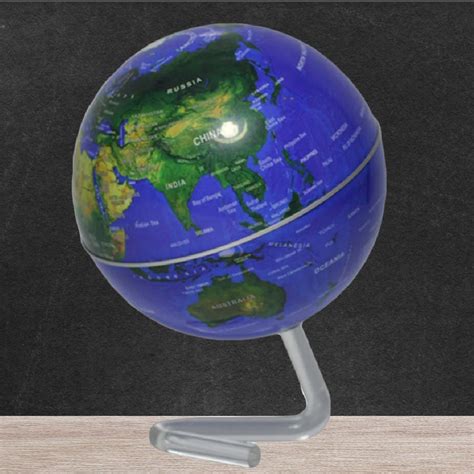 4 inch Rotation magnetic Rotating Globe levitating globe earth Battery ...