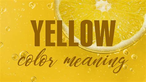 Yellow Color Meaning: How to Use It for Energy and Joy | LouiseM