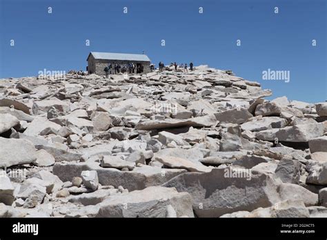 View from Mount Whitney Summit Stock Photo - Alamy