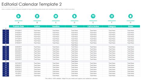 Top 7 Editorial Calendar Templates with Samples and Examples