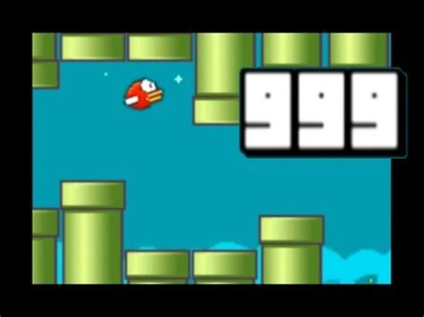 Flappy Bird - High Score 999! impossible! - YouTube