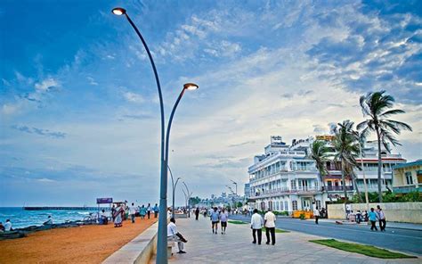 Seaside-Promenade Pondicherry - Luxury Trails of India