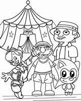 Jeffy The Puppet And Clown Free Printable sketch template