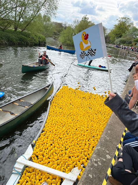 The Best Duck Race Ever! - The White Horse Pub Birstall