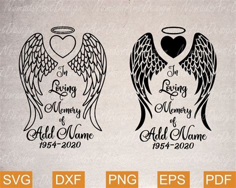 Craft Supplies & Tools Clip Art & Image Files png Memorial svg dxf Rest in Peace svg cut files ...