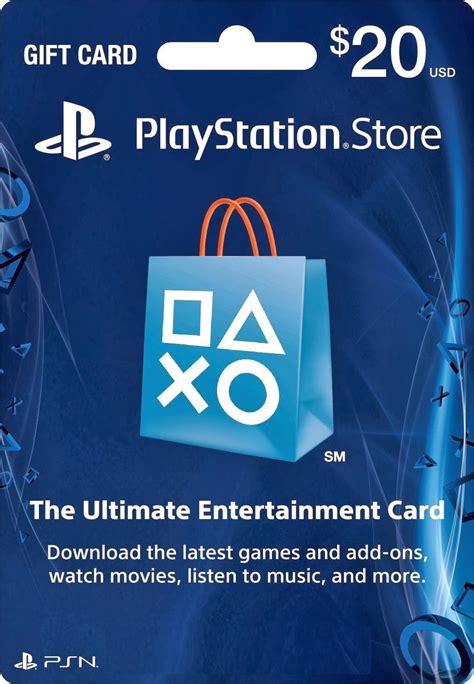 $20 PlayStation Store Gift Card - PS3/ PS4/ PS Vita [Digital Code] | NP ...