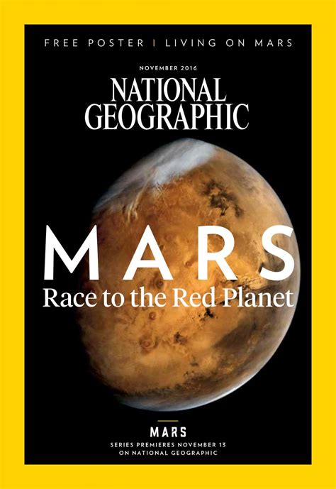 National Geographic, Mars, November 2016 | National geographic ...