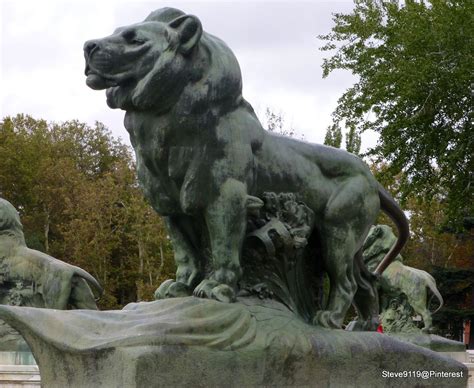 Parque del Retiro @ Madrid, Spain Lions, Spain, Lion Sculpture, Statue, Art, Parks, Art ...