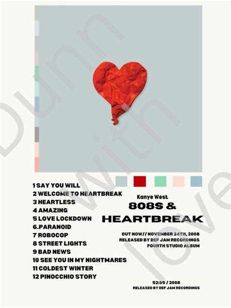 Kanye West Album Poster