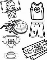 Free Basketball Coloring Pages  AllFreeKidsCraftscom sketch template