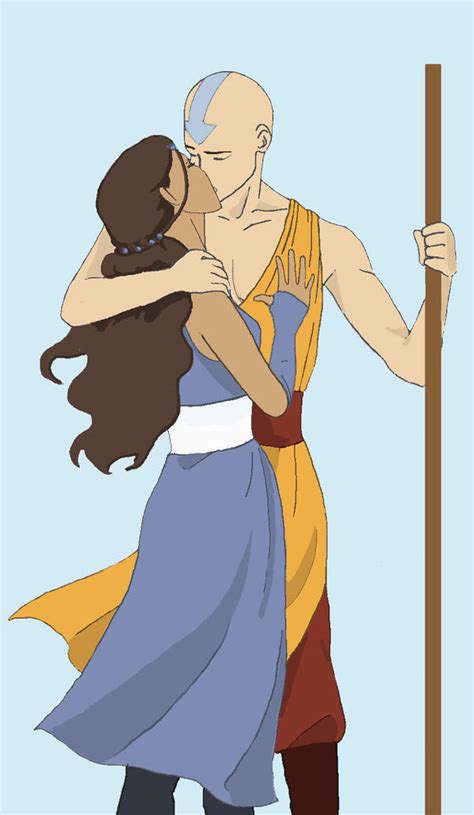 Avatar: Kataang Kiss by InTheArmsOfUndertow on DeviantArt