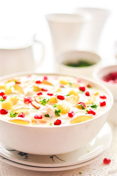 Restaurant Style Mix Fruit Raita | 5 Minute Raita • Spoon Fork And Food