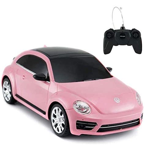 RASTAR Rc Beetle Volkswagen, 1:24 Scale Kids Remote Control Racing car, Pink Rc Toy Car for Kids ...