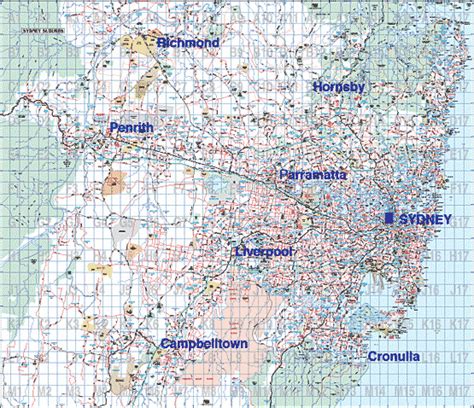Sydney Neighborhood Map