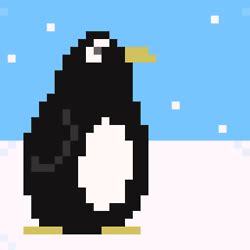 PENGUIN PIXEL ART & CARL FURROW