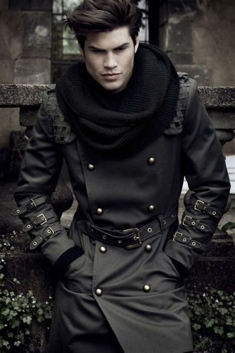 40 Dynamic Winter Fashion Ideas For Men - Fashion 2016 | Gothic fashion, Mens fashion, Mens outfits