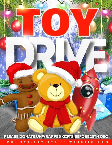 Copy of Toy Drive Poster | PosterMyWall