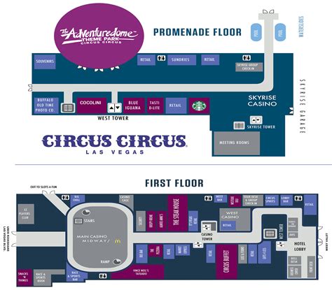 Map Of Circus Circus Room