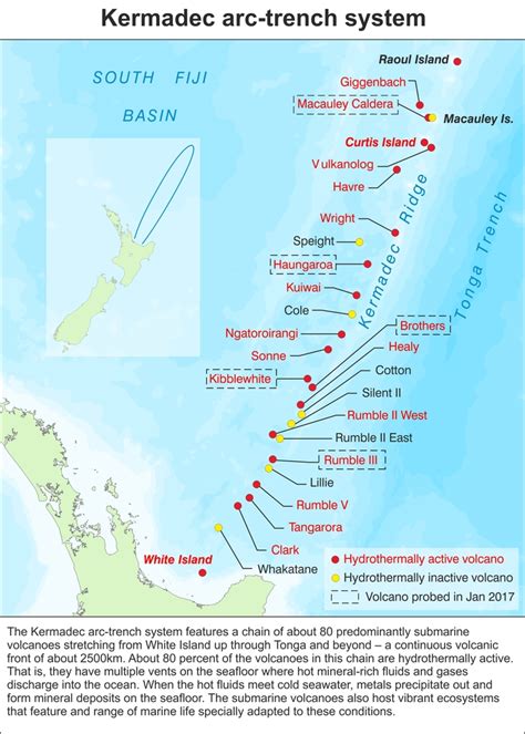 NZ scientists explore spectacular underwater volcanoes | Radio New ...