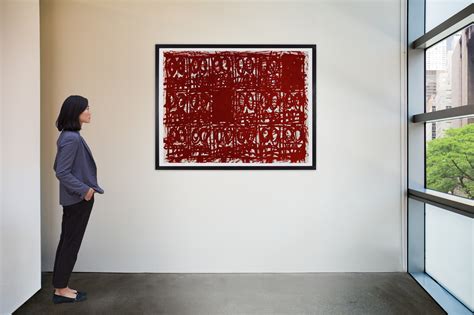 RASHID JOHNSON | UNTITLED ANXIOUS RED DRAWING | Contemporary Curated | | Sotheby's