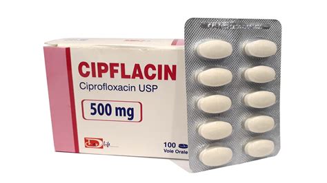 Ciprofloxacin tablets USP 500 mg (CIPFLACIN), सिप्रोफ्लोक्सासिन टैबलेट ...