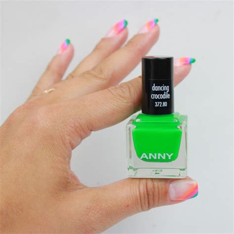 NEON RAINBOW NAIL ART | Neon Nail Designs | Tutorials | ANNY