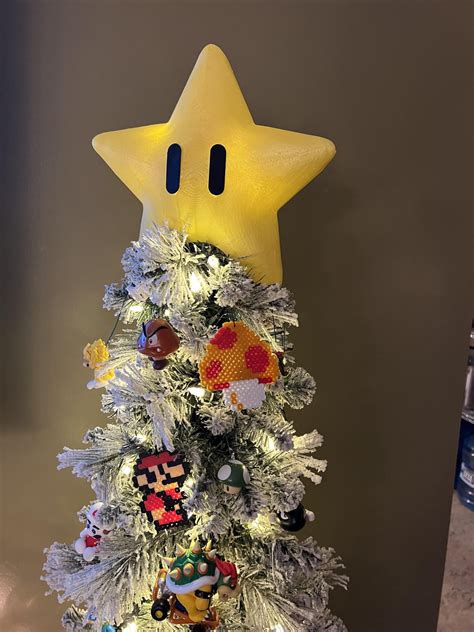 Our Mario Christmas tree! (featuring a few guests) 🎄 : r/NintendoSwitch