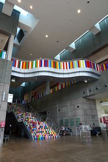 Coloured Walkways | Inside Christchurch Art Gallery. (View o… | Flickr