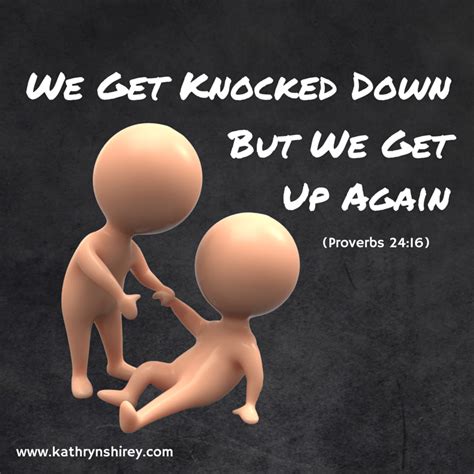 We Get Knocked Down, But We Get Up Again | Prayer & Possibilities