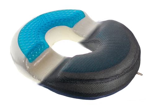 Buy Orthopedic Donut Seat GEL Cushion Memory Foam Cooling Gel Cushion – Tailbone & Coccyx Memory ...