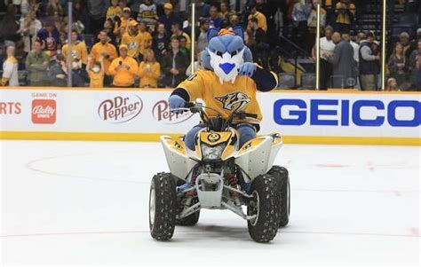 Who is Nashville Predators mascot Gnash?