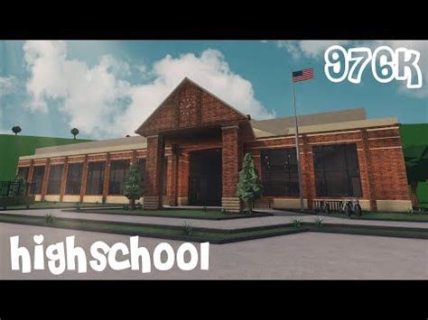 School Speed Build [ ROBLOX BLOXBURG ] + tour - YouTube | Colonial house plans, Farmhouse layout ...