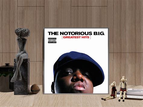 Notorious B.I.G. Greatest Hits Biggie Smalls Album Cover | Etsy