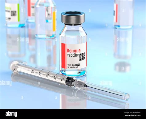 Dengue vaccine, illustration Stock Photo - Alamy